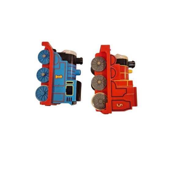 Thomas The Train 2004 Pull Back Engines Percy & Thomas 3.5 Inch Eyes Move - Picture 9 of 9